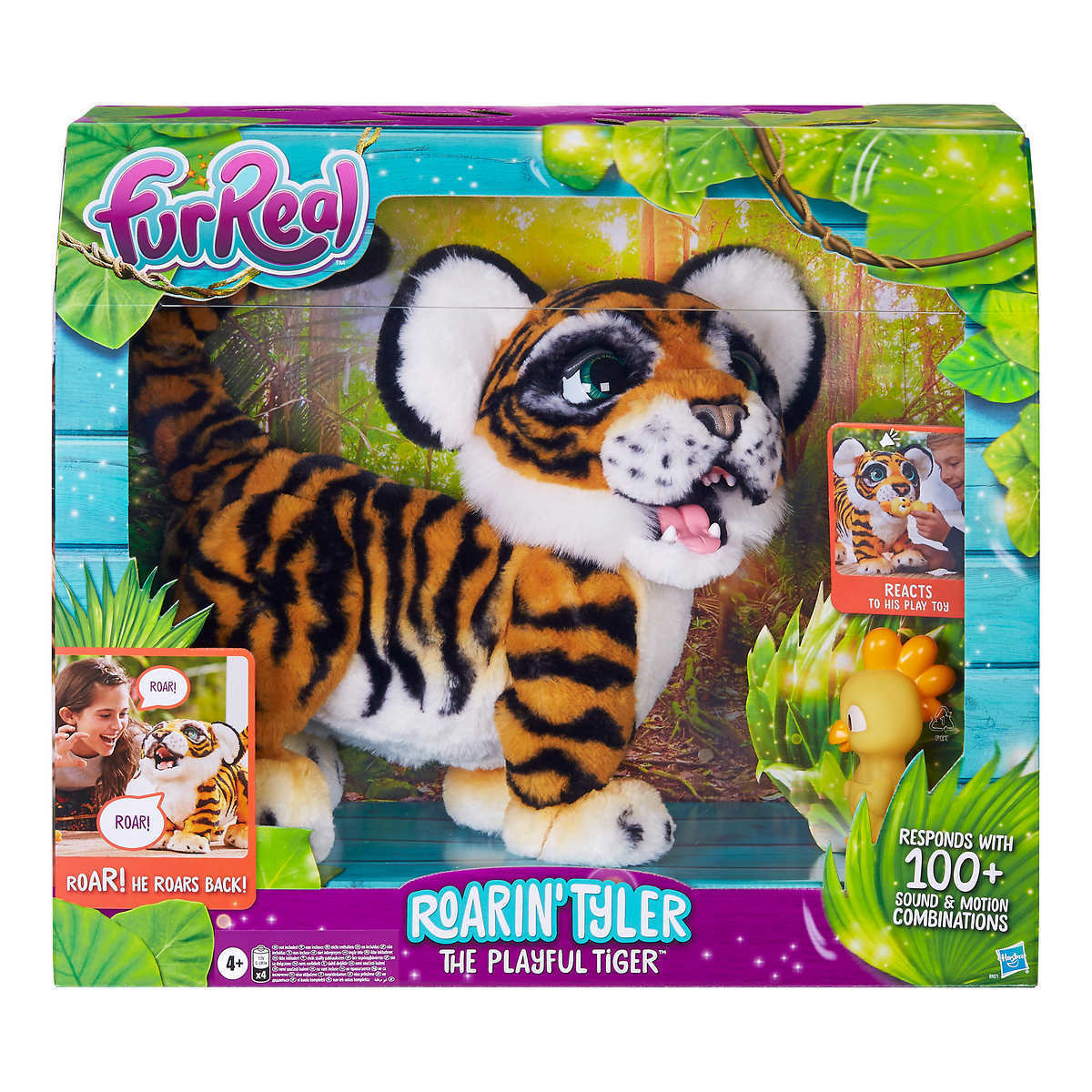 Furreal Friends - Roarin Tyler The Playful Tiger - Interactive Plush Toy