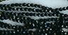 (67)- 6mm Faceted Round Czech Glass Beads - Jet