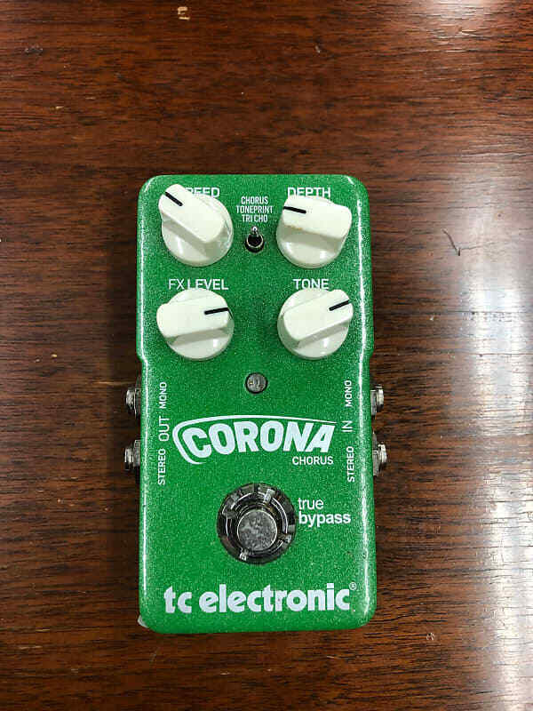 Tc Electronic Corona Chorus Guitar Effect Pedal