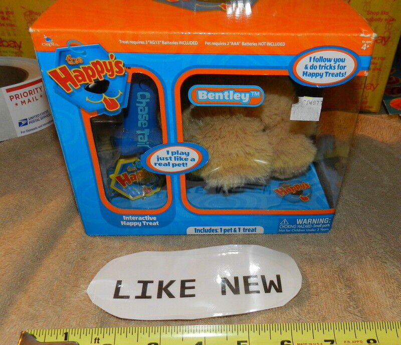 The Happy’s Interactive Pet Dog Bentley In Box 2013 Never Out Of Box
