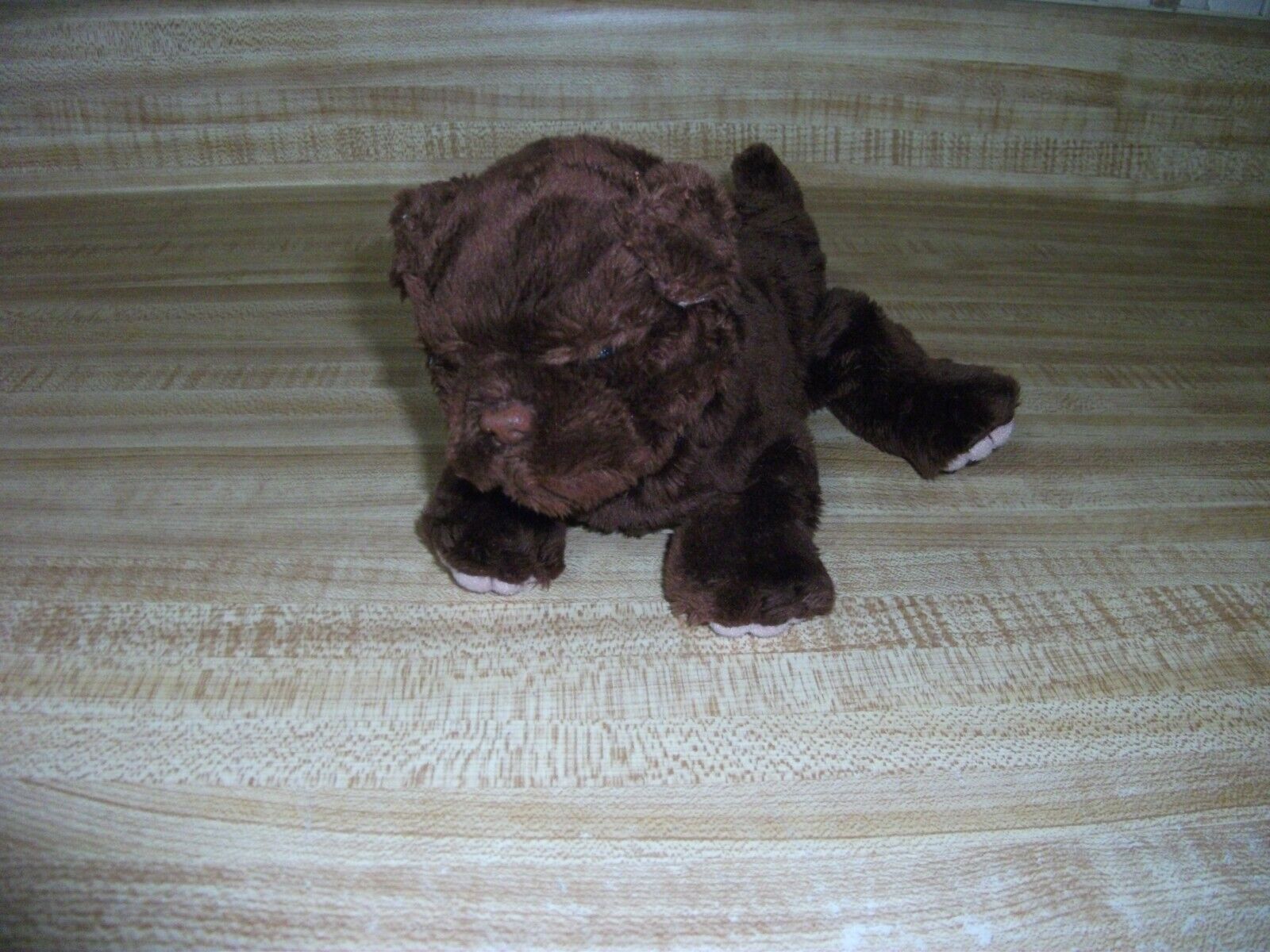 Vintage 2003 Hasbro Tiger Toys Furr Real Newborn Brown Puppy Dog