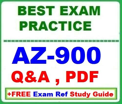 Az-900 -best Exam Practice Q&a -ms Azure Fundamentals  +free Pdf Study Guide